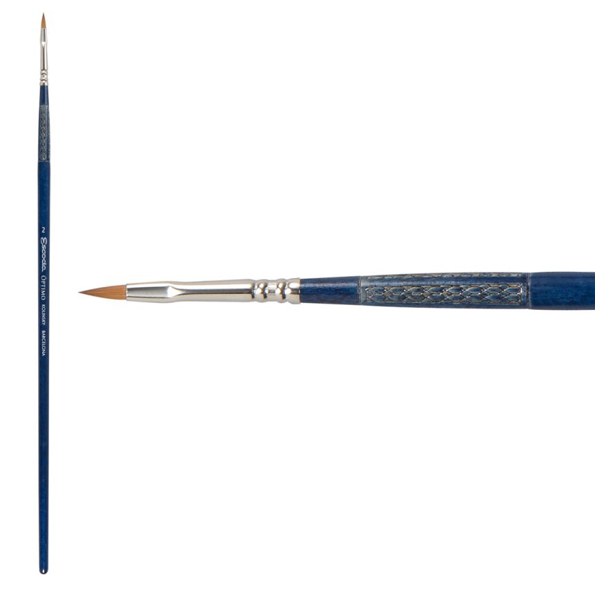 Escoda Finest Kolinsky Brush Series 2813 Filbert #2