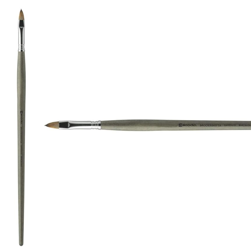 Escoda Modernista Oil & Acrylic Brush 4060 Filbert #0