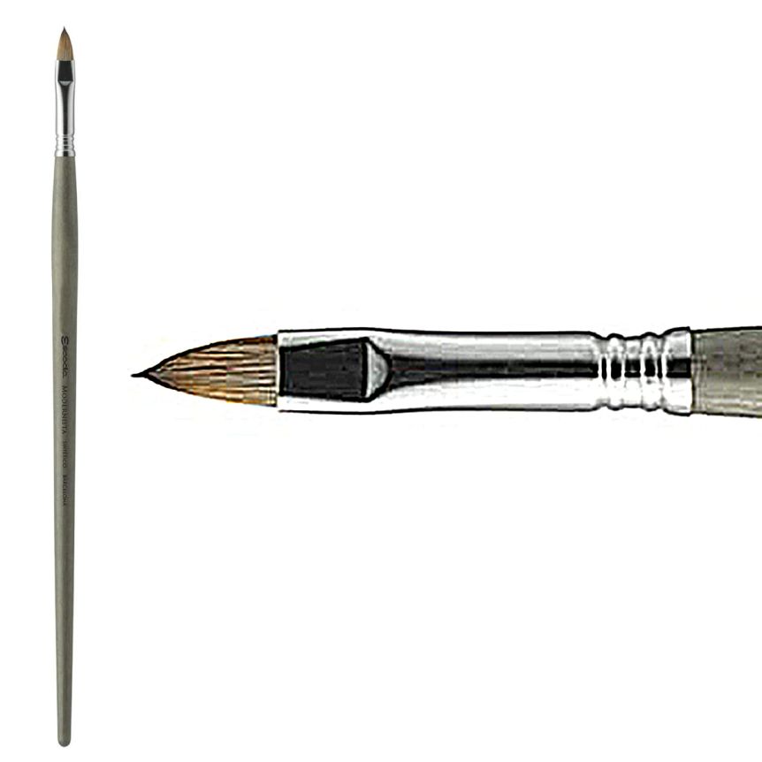 Escoda Modernista Oil & Acrylic Brush 4060 Filbert #12
