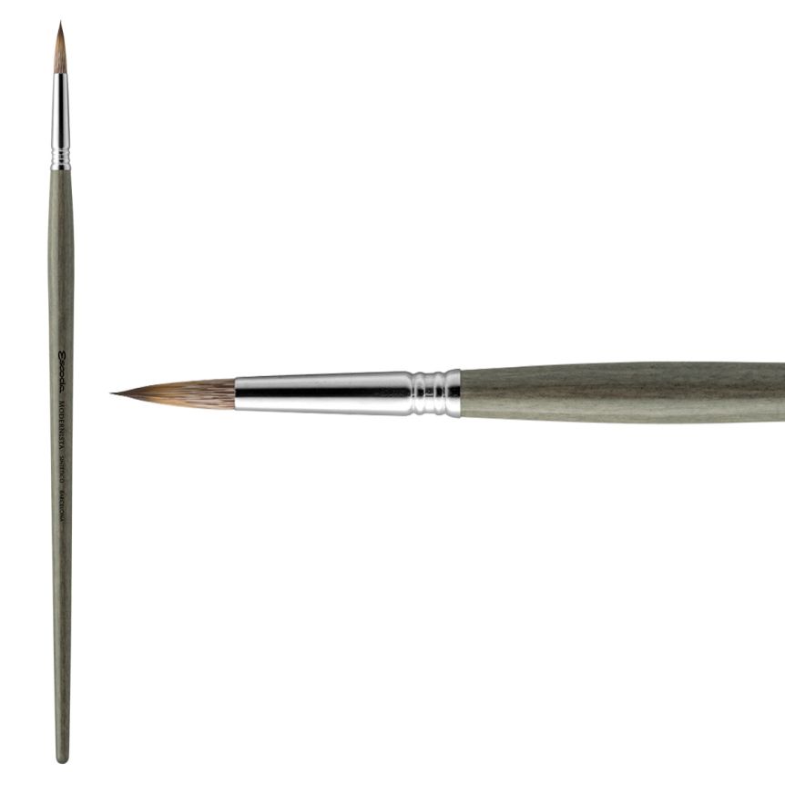 Escoda Modernista Oil & Acrylic Brush 4075 Round #2