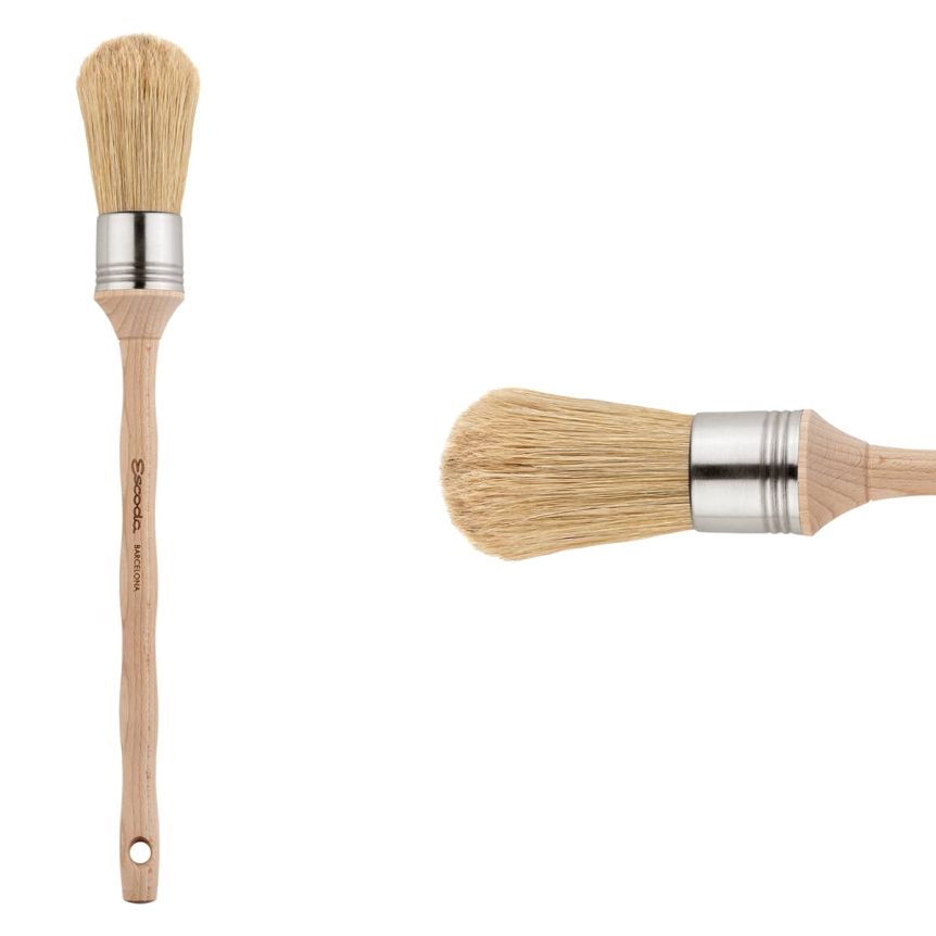 Escoda Natural Bristle Series 7500 Round Dome Size 4