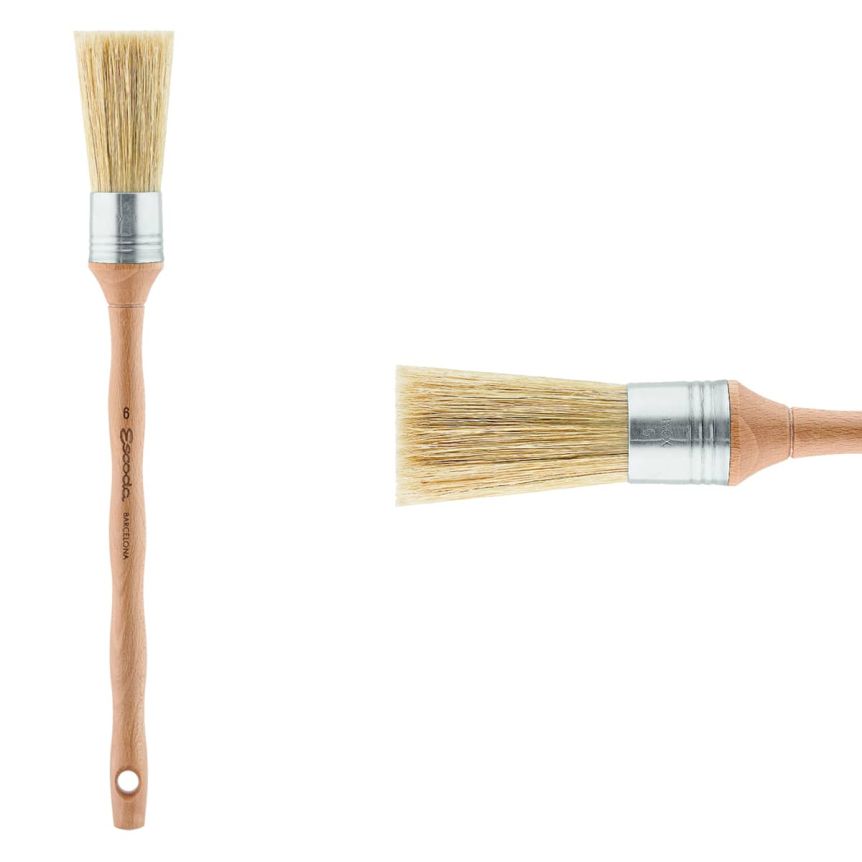 Escoda Natural Bristle Series 7700 Round Square Size 2