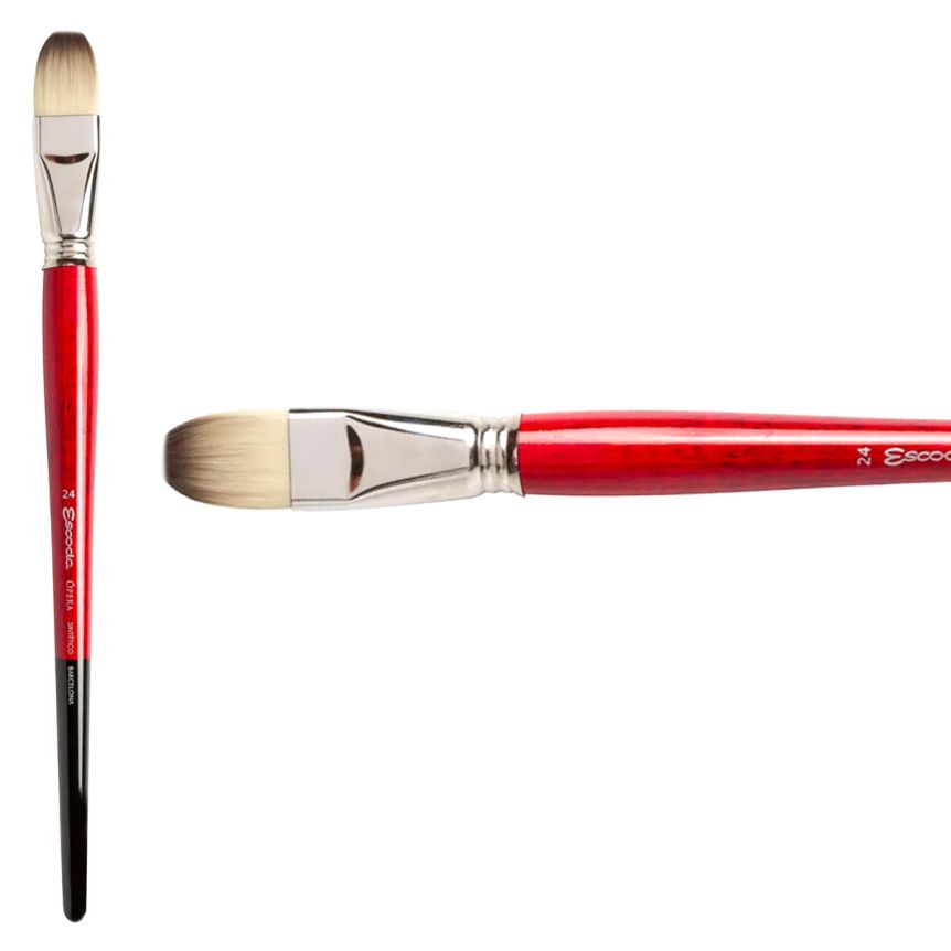 Escoda Opera Synthetic Oil & Acrylic Brush 3050 Bright #24
