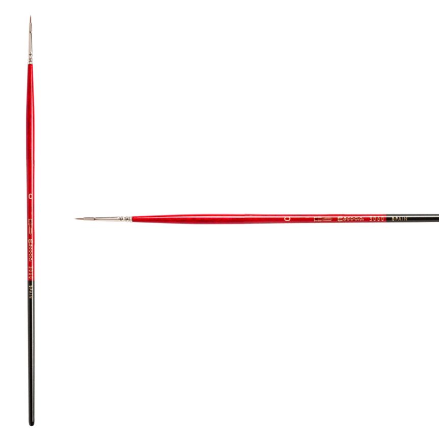 Escoda Opera Synthetic Oil & Acrylic Brush 3060 Filbert #0