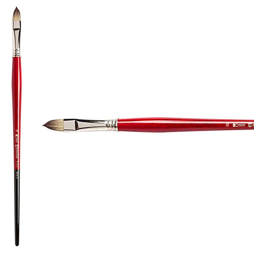 Escoda Opera Synthetic Oil & Acrylic Brush 3060 Filbert #16