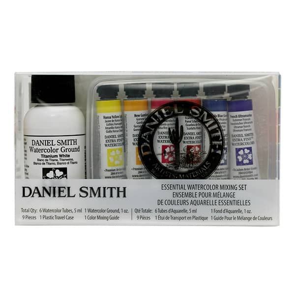 Daniel Smith Watercolor 5 ml Essentials Mixing Set of 6 +1oz Ground