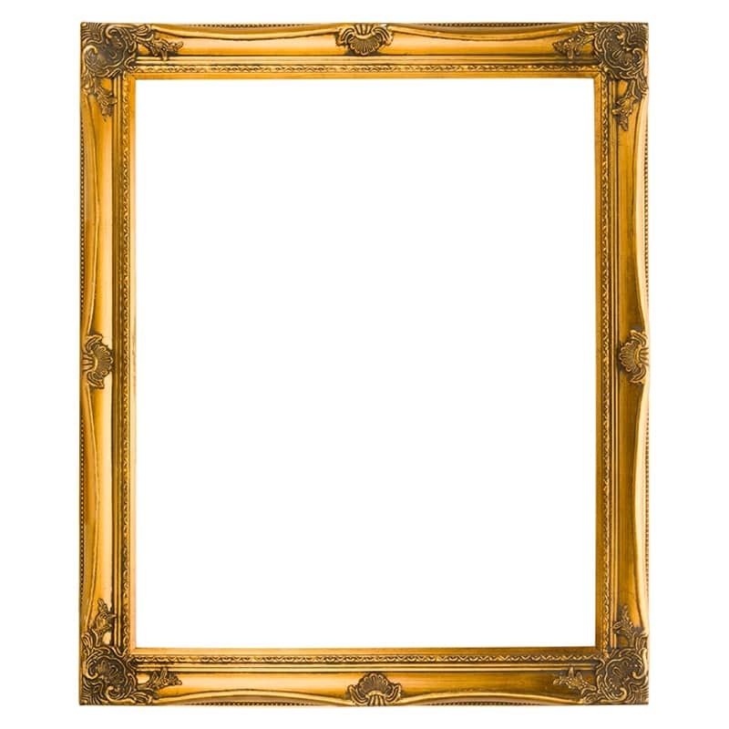 Classical Frame 18x24in Gold Leaf European Style Frame