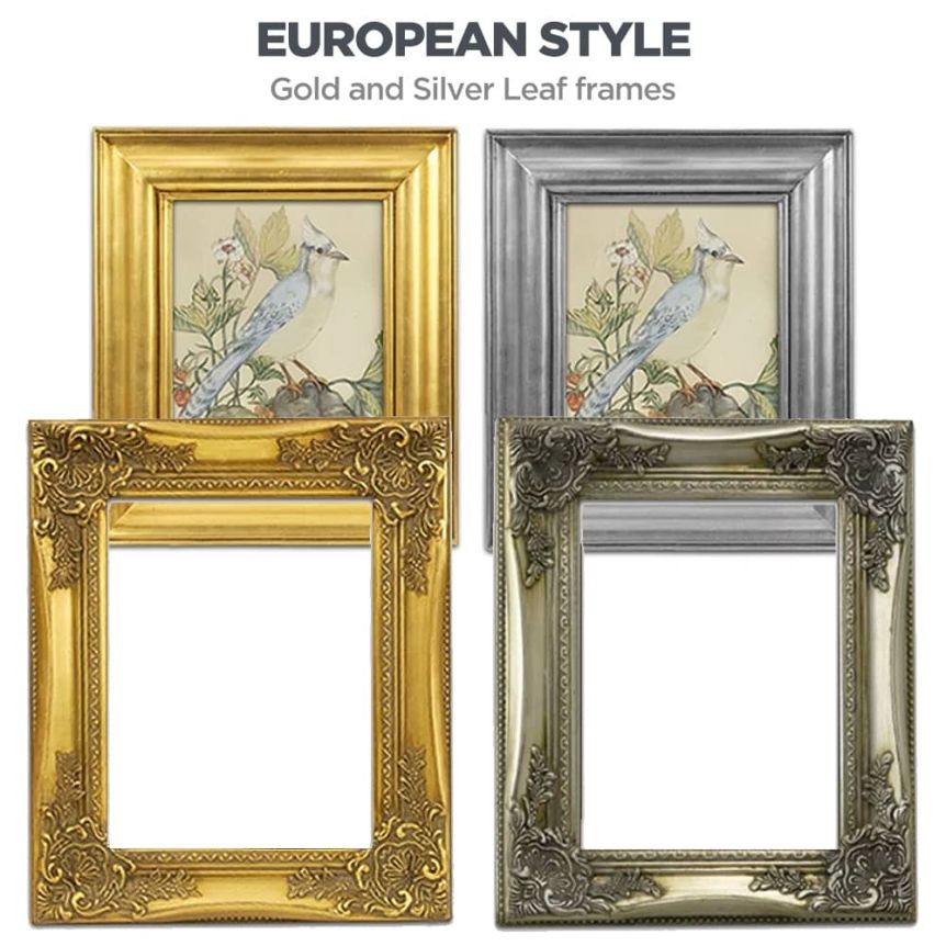 12x16 Fancy Picture Frame Decorative Baroque Medium Wall Frames