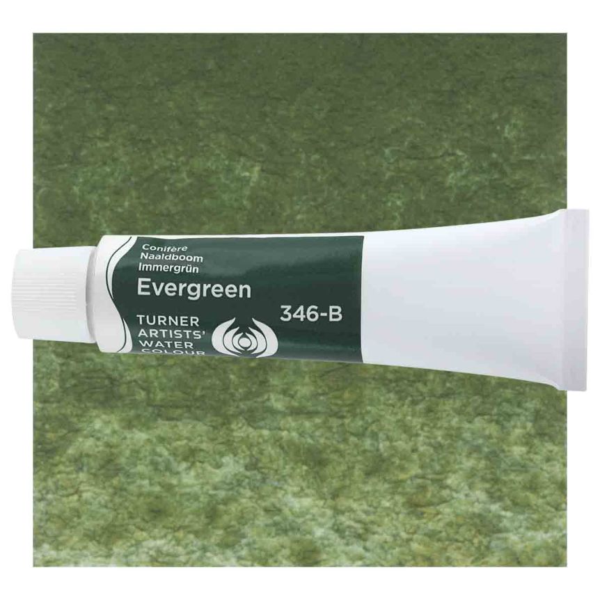 Turner Professional Watercolor - Evergreen, 15ml Tube