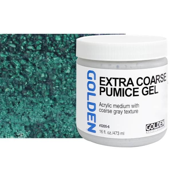 GOLDEN Acrylic Extra-Coarse Pumice Gel 16 oz