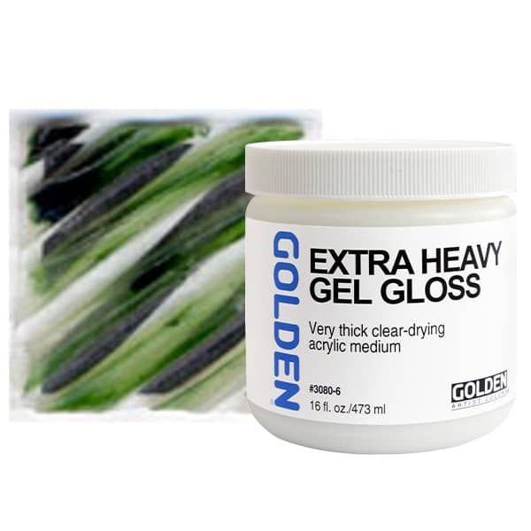 GOLDEN Acrylic Extra Heavy Gel Gloss 16 oz Jerry's Artarama