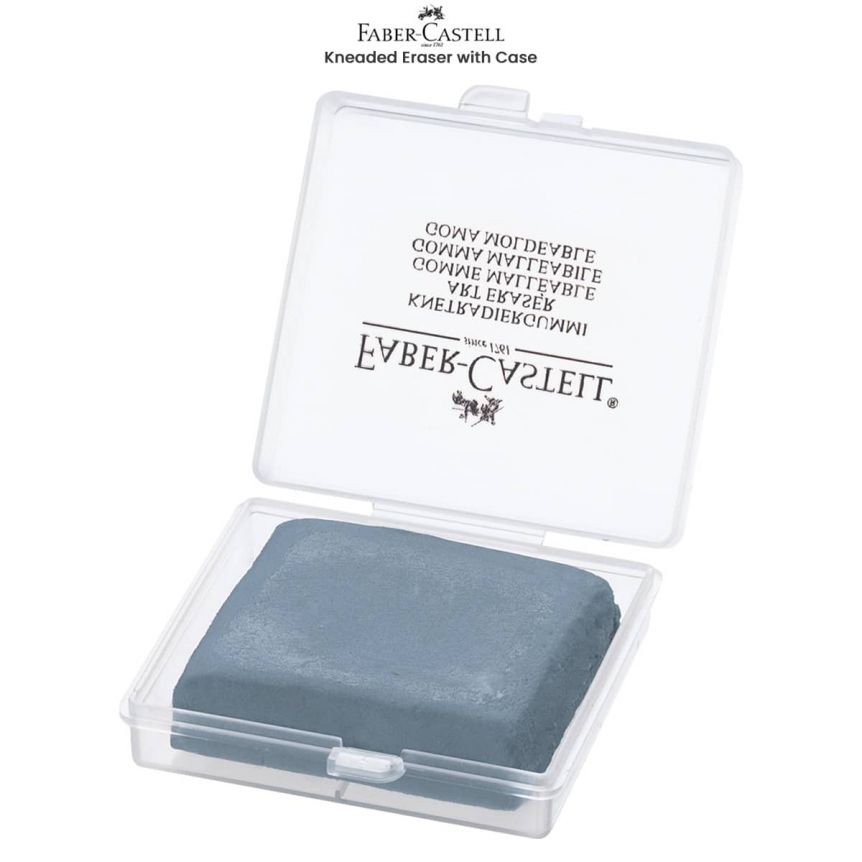 Faber-Castell Erasers, Drawing Art Kneaded Erasers, Large size Grey 