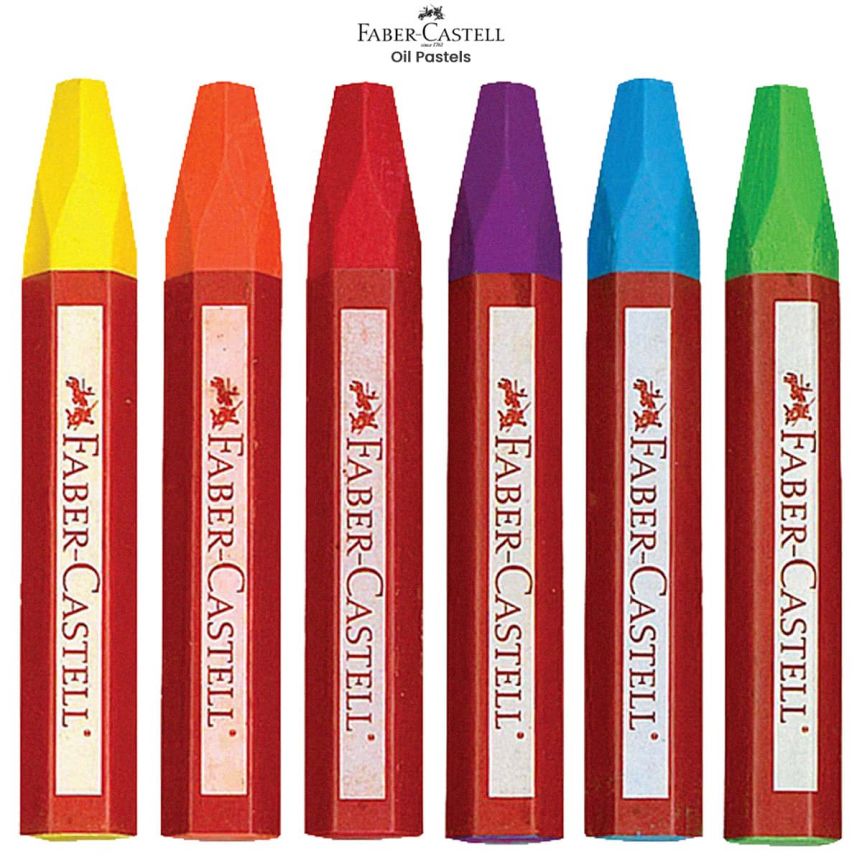 Faber-Castell 12-Color Metallic Oil Pastel Set - Each