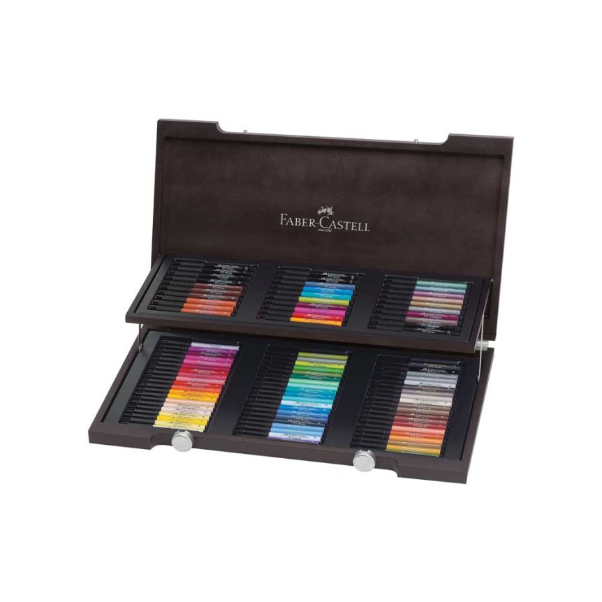 Faber-Castell Faber-Castell Pitt Artist Pen Gift Box of 12 Colours 