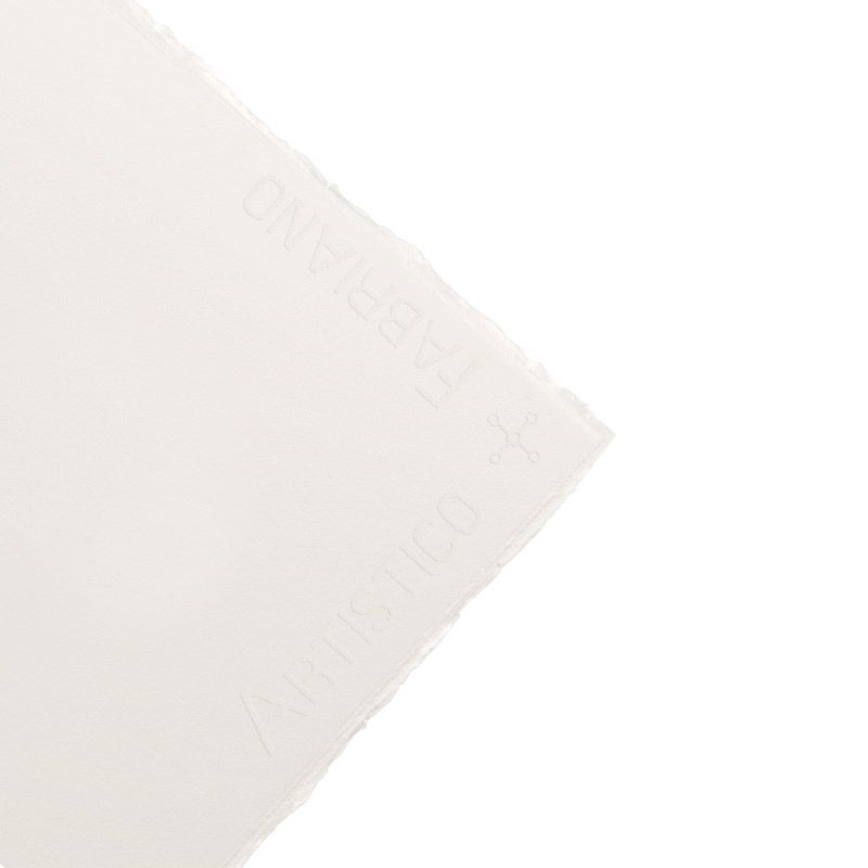 Fabriano Artistico 4-Deckle 140lb 55in x 11yd Roll Extra-White Hot Press 