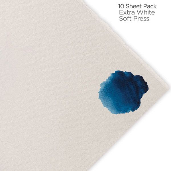 Fabriano Artistico Watercolor Paper 300 lb. Soft Press 10-Pack 22x30" - Extra White