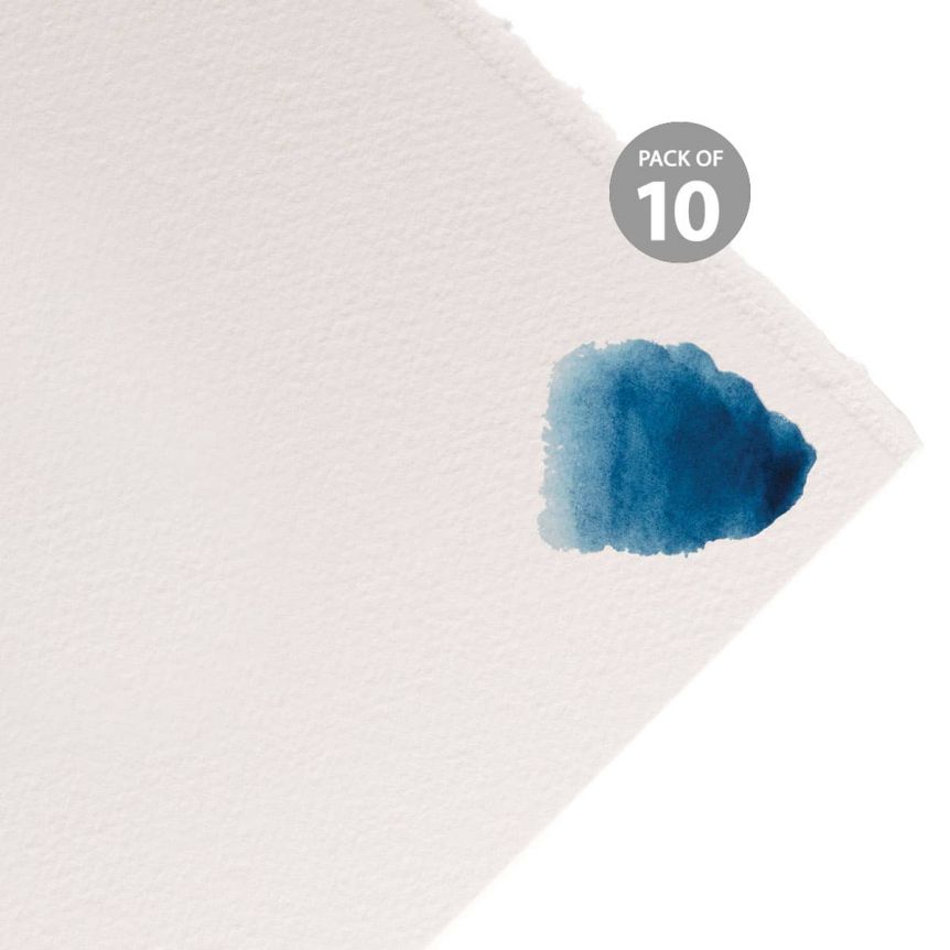 Artistico Watercolor Paper - 22"x30" Extra White, 140lb Soft Press (10-Pack)