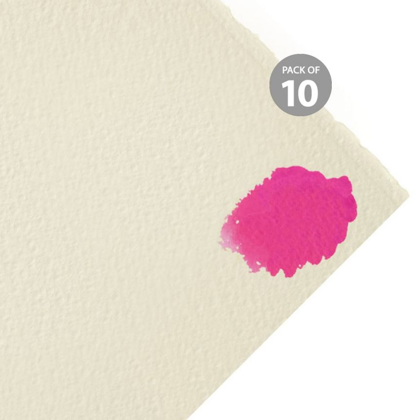 Artistico Watercolor Paper - 22"x30" Traditional White, 300lb Hot Press (10-Pack)