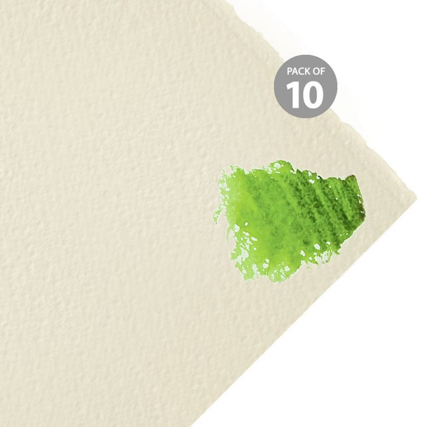 Artistico Watercolor Paper - 22x30 Traditional White, 300lb Rough  (10-Pack)