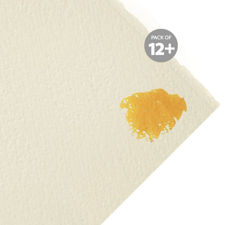 Fabriano Artistico Watercolor Paper Sheet 22x30 300lb Hot Press -  Traditional White