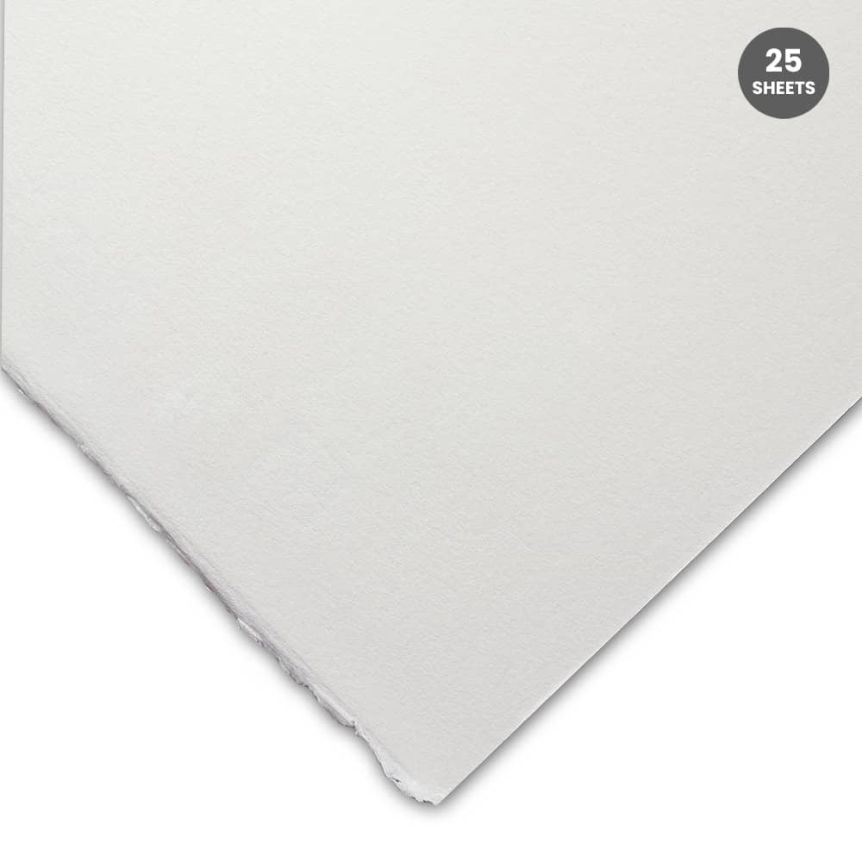 Fabriano Rosapina Paper (220gsm) - White, 20"x27" (Pack of 25)