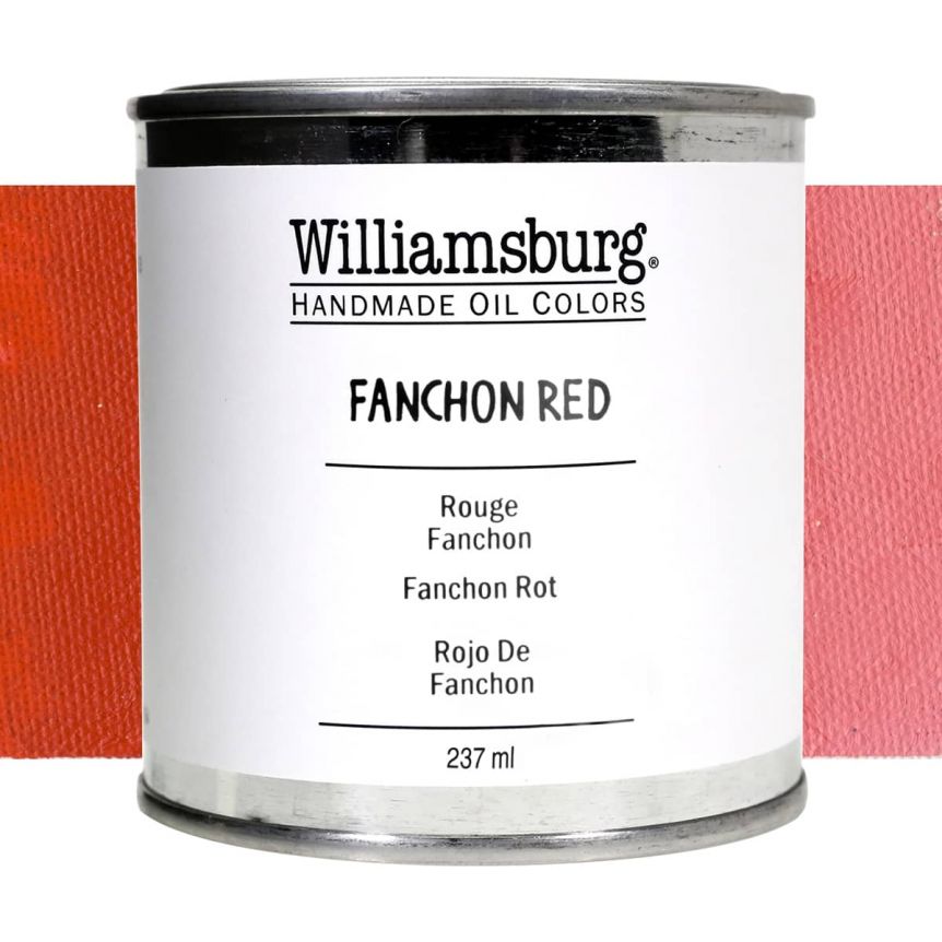 Williamsburg Handmade Oil Paint - Fanchon Red, 237ml