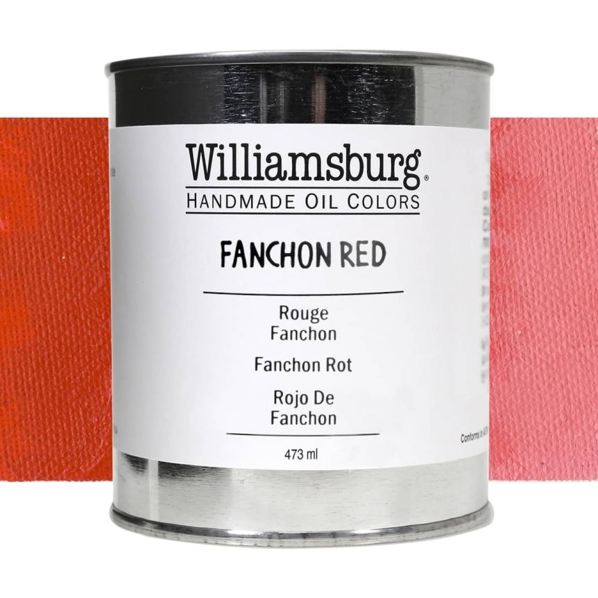 Williamsburg Oil Color 473 ml Can Fanchon Red