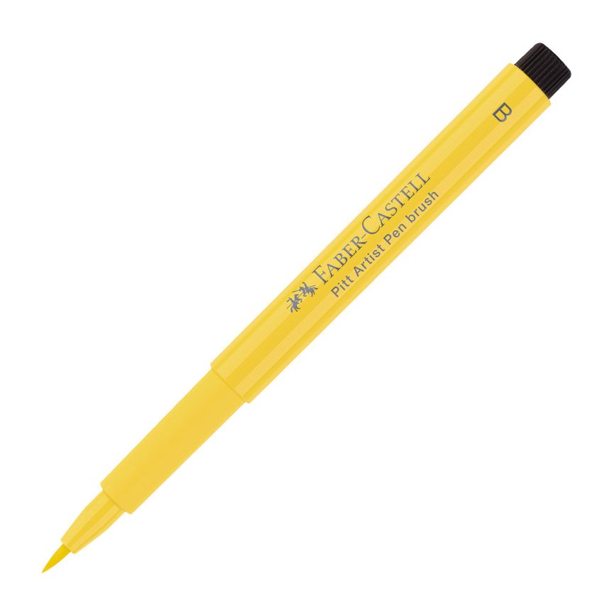 Faber-Castell Pitt Artist Brush Pen, No. 108 - Dark Cadmium Yellow
