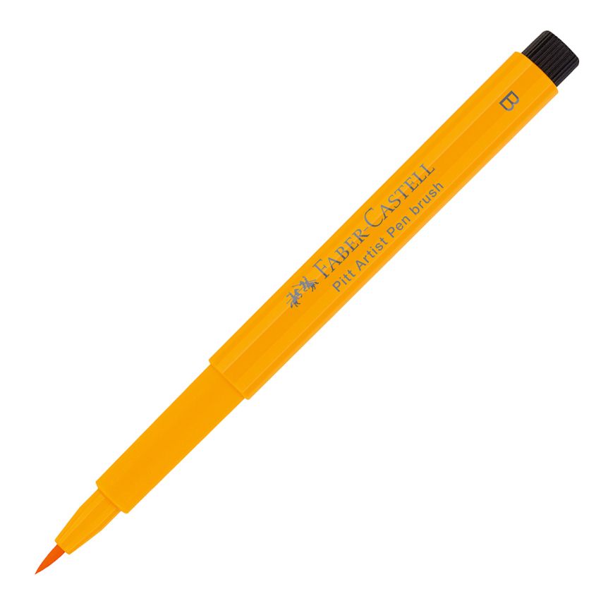 Faber-Castell Pitt Artist Brush Pen, No. 109 - Dark Chrome Yellow