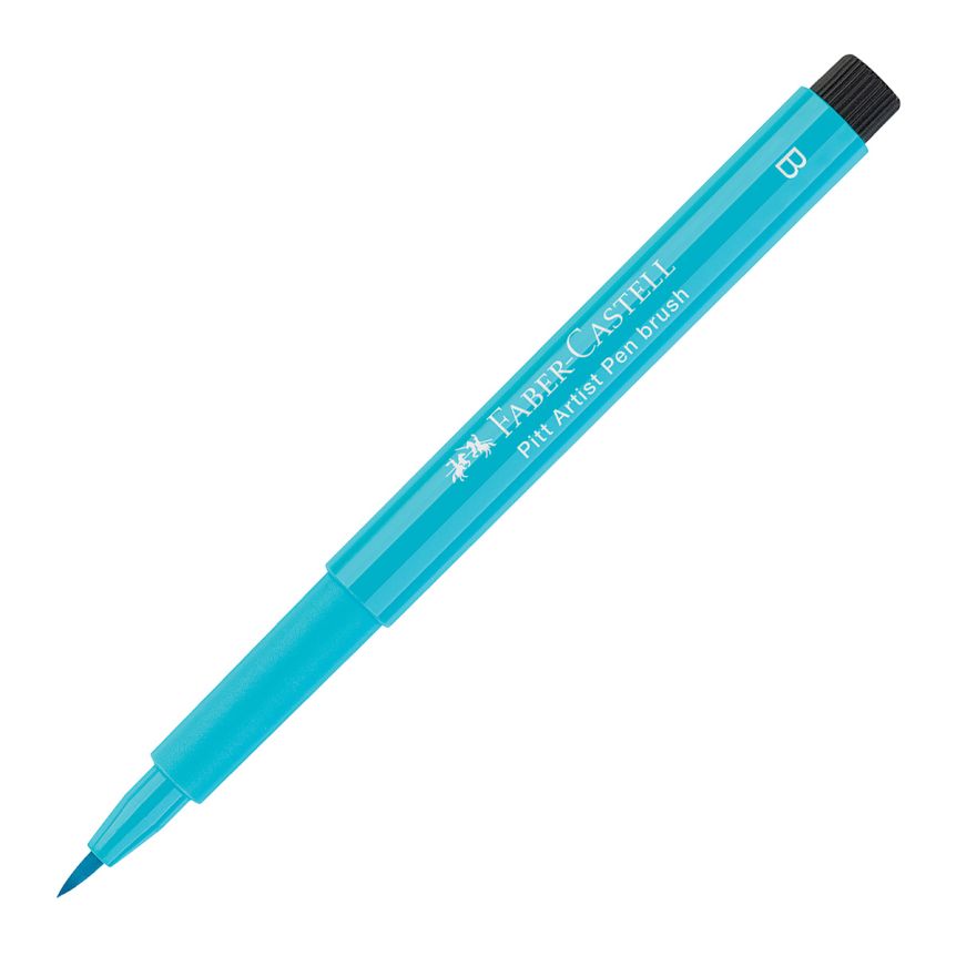 Faber-Castell Pitt Artist Brush Pen, No. 154 - Light Cobalt Turquoise