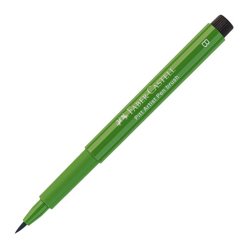 Faber-Castell Pitt Artist Brush Pen, No. 167 - Permanent Green Olive