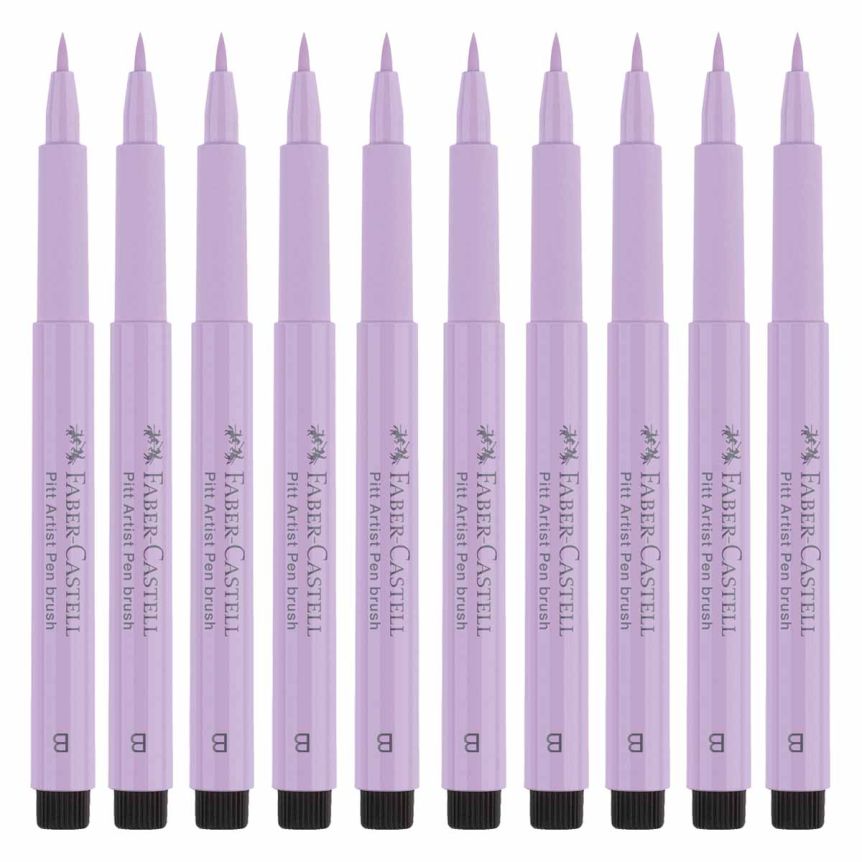 Faber-Castell Pitt Artist Brush Pen, No. 239 - Lilac (Box of 10) 