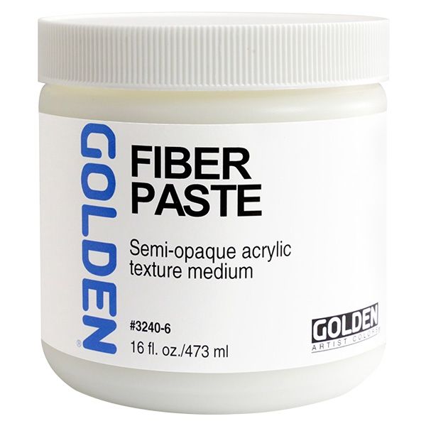 GOLDEN Fiber Paste Medium, 16 oz Jar
