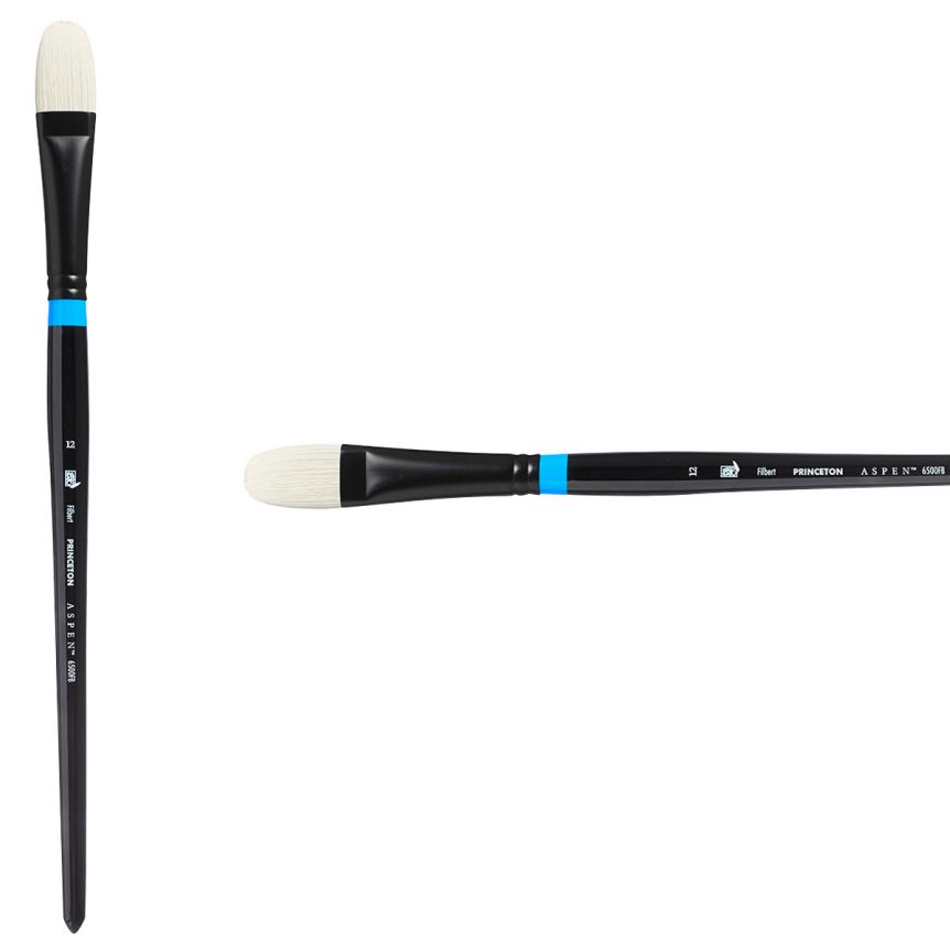 Princeton Aspen Series 6500 Filbert, Size 12