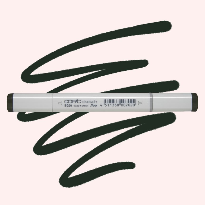 COPIC Sketch Marker BG99 - Flagstone Blue