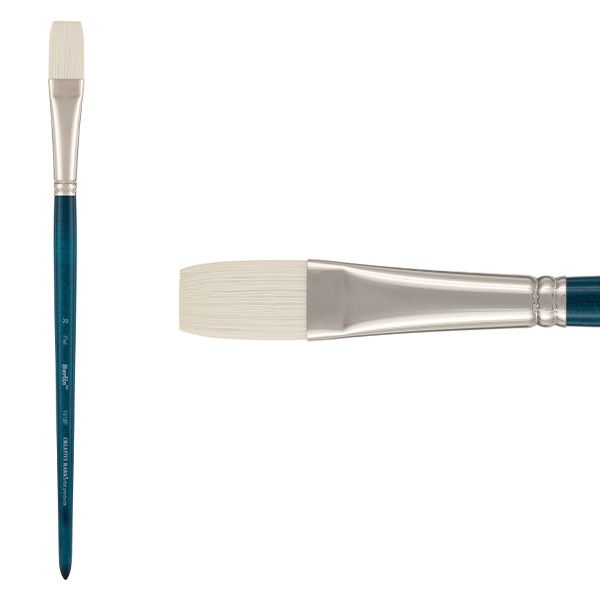 Berlin Series 1018F Acrylic Brush Long Handle sz. 22 Flat
