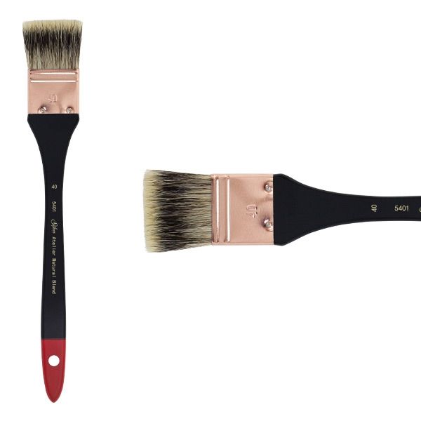 Silver Brush Atelier Flat Mottler Brush Size 40