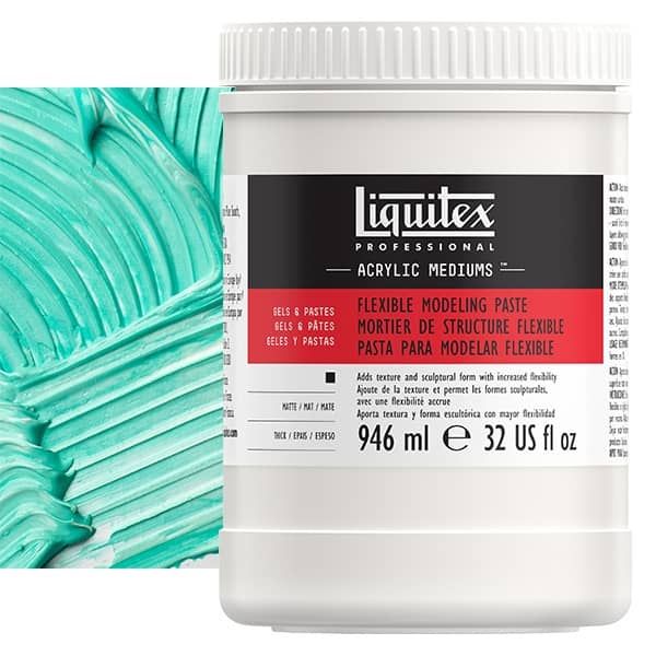 Liquitex Acrylic Gel Flexible Modeling Paste 32 oz