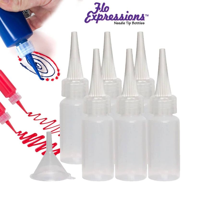 Flo Expressions Paint Needle Point Bottles