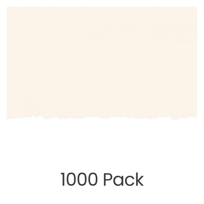 Strathmore Blank Flour. White Creative Cards 3-1/2" x 4-7/8", 1000 Pack