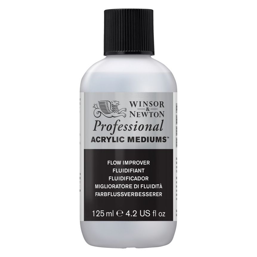 Winsor & Newton Artists Acrylic Mediums And Additives - Flow Improver, 125ml