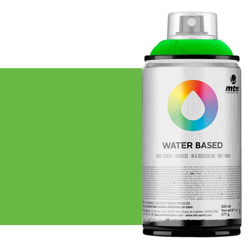Montana Water Based Spray 300 ml Fluorescent Green