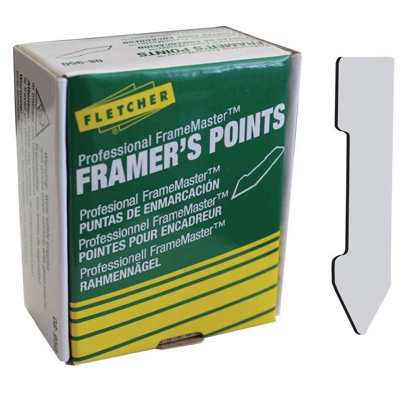 FrameMate Fitting Tool Points Box of 200 (silver)