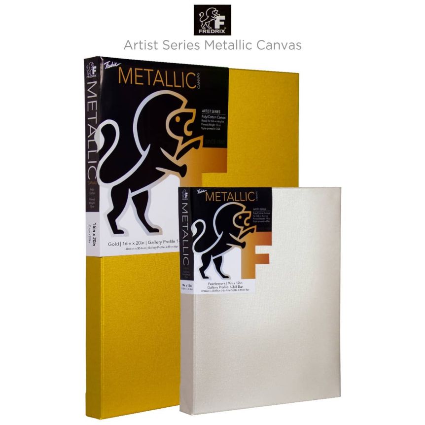 Fredrix Artist Series Metallic Canvas