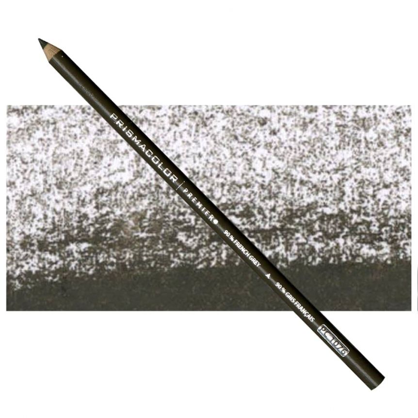 Prismacolor Premier Colored Pencils Individual PC1076 - French Gray 90%	