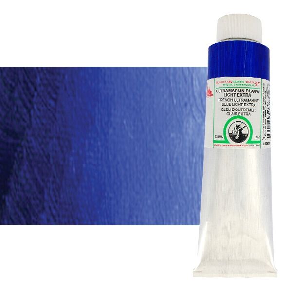 Old Holland Classic Oil Color - French Ultramarine Light Extra, 225ml Tube