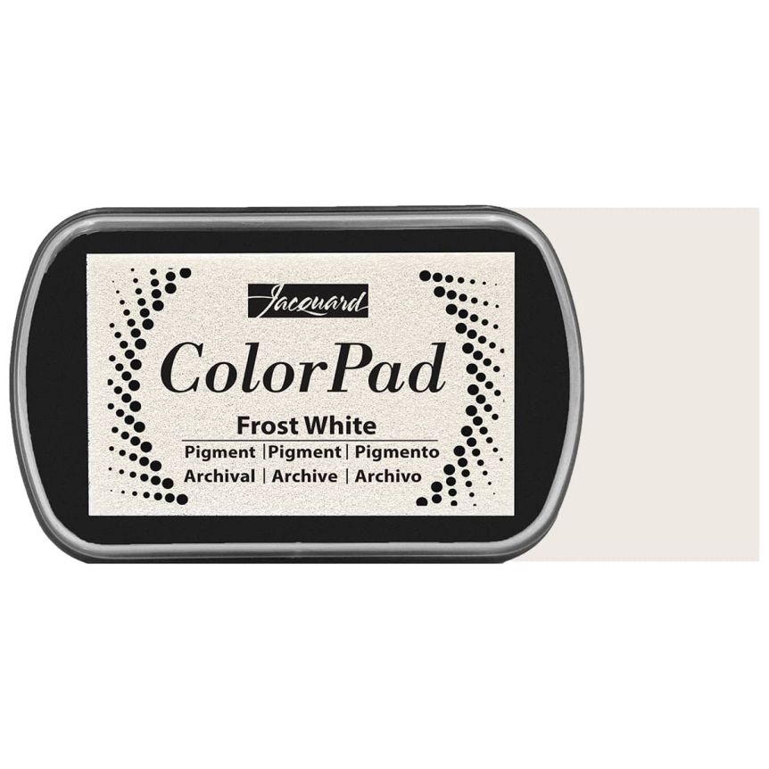 Jacquard ColorPad Pigment Ink Pad - Frost White