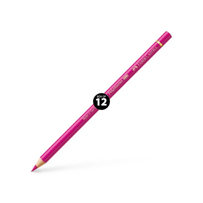 Faber-Castell Polychromos Pencil, No. 123 - Fuchsia (Box of 12)