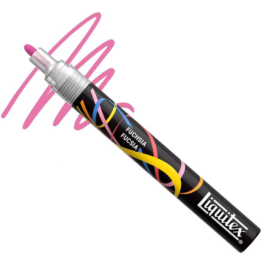 Liquitex Marker - Fuchsia, Bullet Tip, 2 mm
