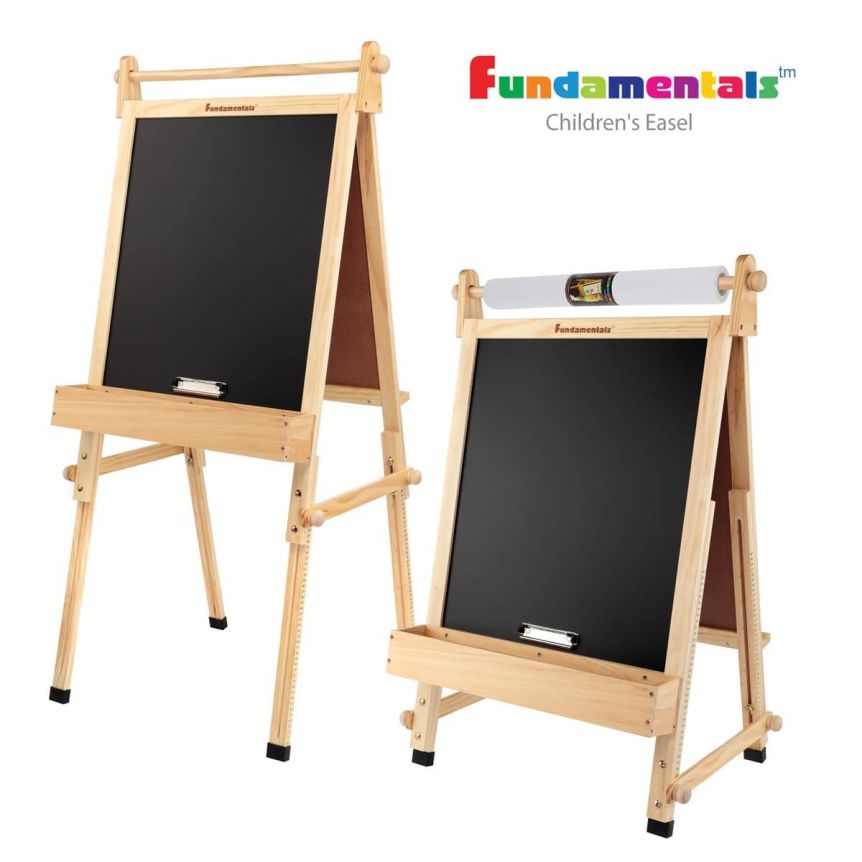 Kids Painting Set, Nature, 3 x 3 Mini Canvas & Easels